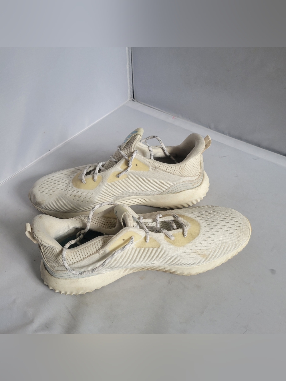 ADIDAS DA9560 ALPHABOUNCE REFLECTIVE HPC AMS white MENS  SIZE US 11.5